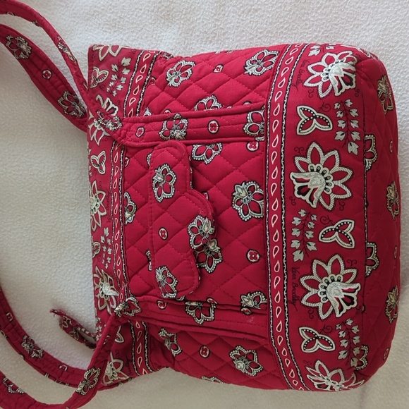 Vera Bradley Handbags - Vera Bradley vintage Red Bandana pattern tote. Red